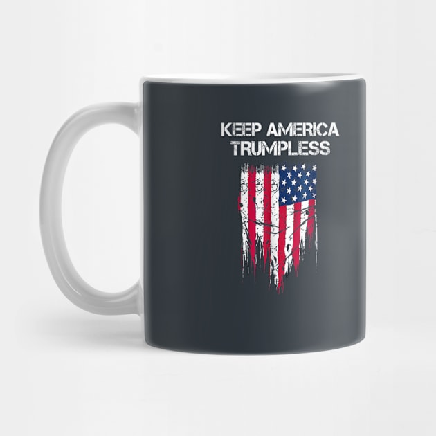 KEEP AMERICA TRUMPLESS by WILLER